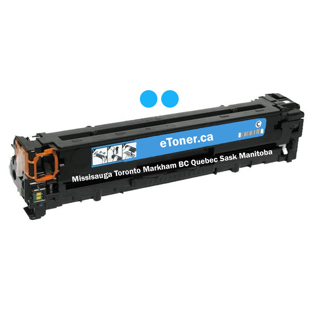 HP 305A CE411A REMANUFACTURED (MADE IN CANADA) CYAN 2600 PAGE YIELD FOR HP M375nw M451dn M45
